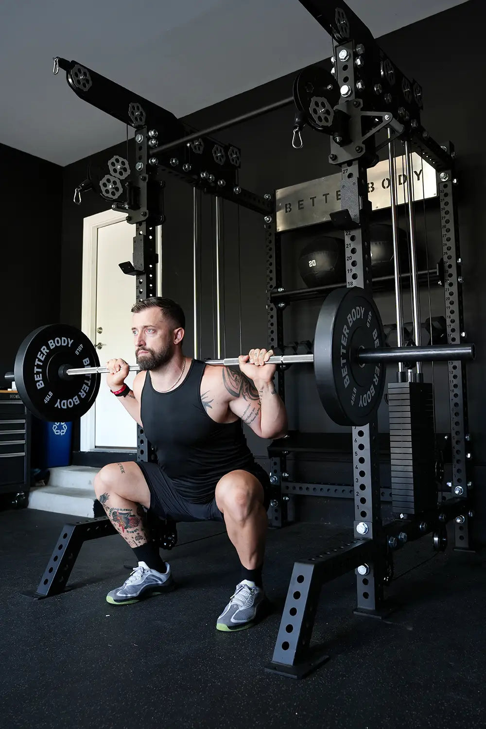 Power Rack with Arsenal Attachment