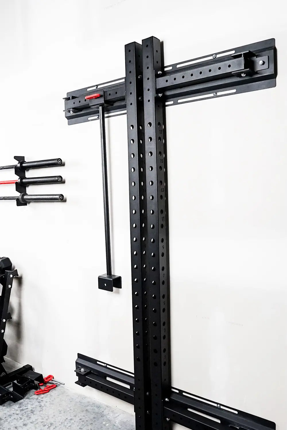Better Body Foldable Squat Rack with Pull Up Bar