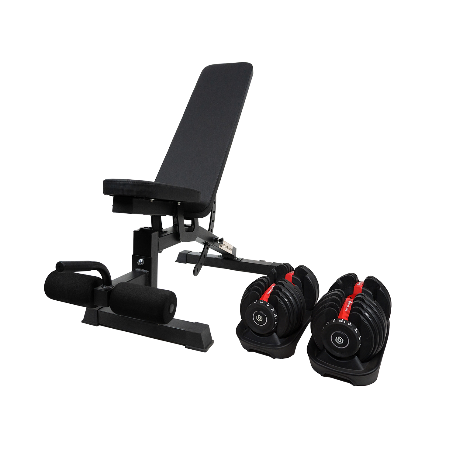 Better Body Pro Dumbbell + Premium Bench Bundle