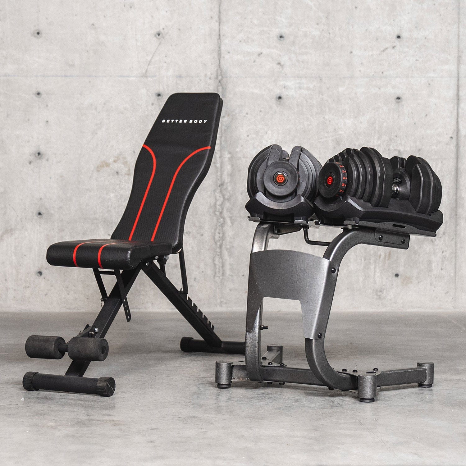 Better Body Pro Dumbbell Rack