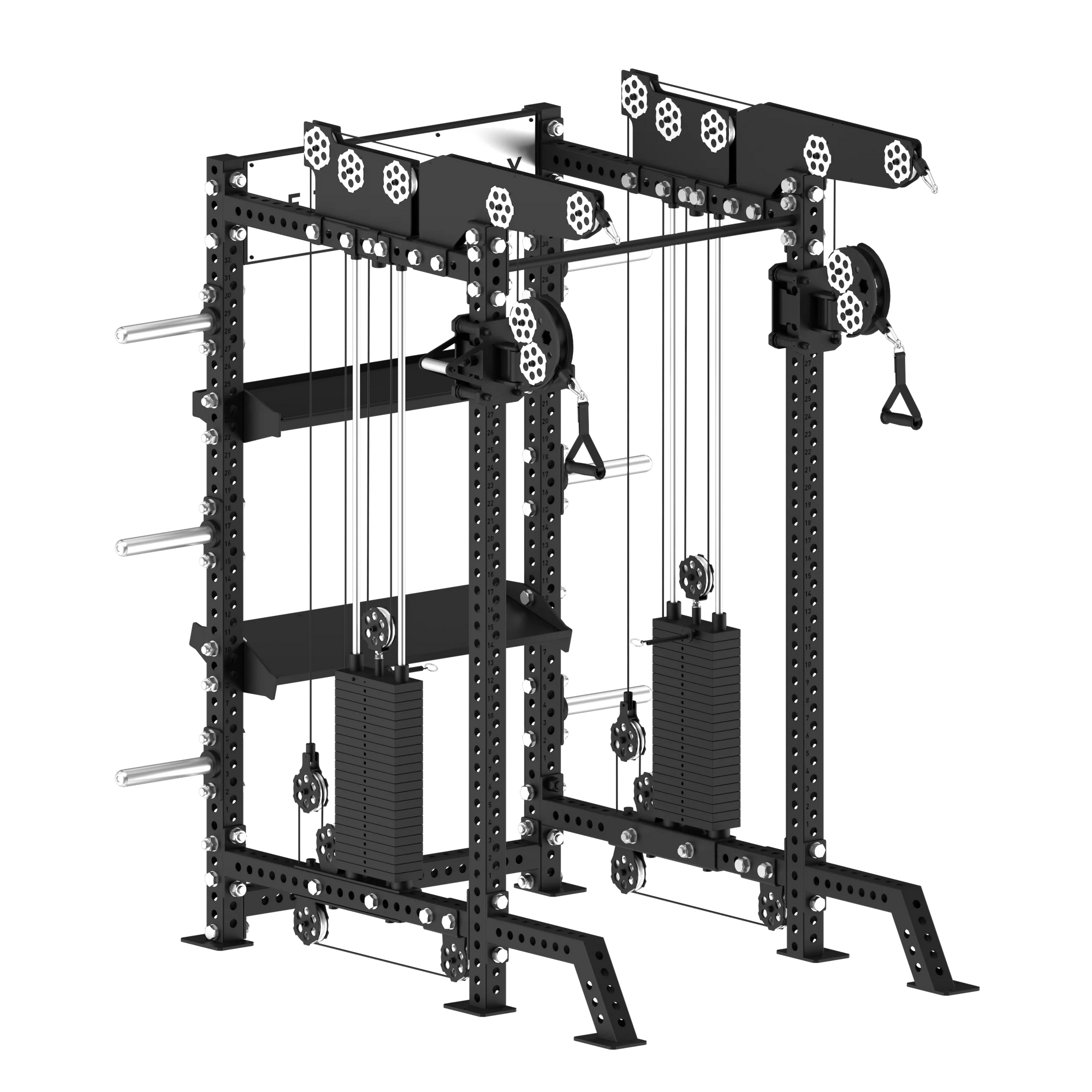 Power Rack with Arsenal Attachment