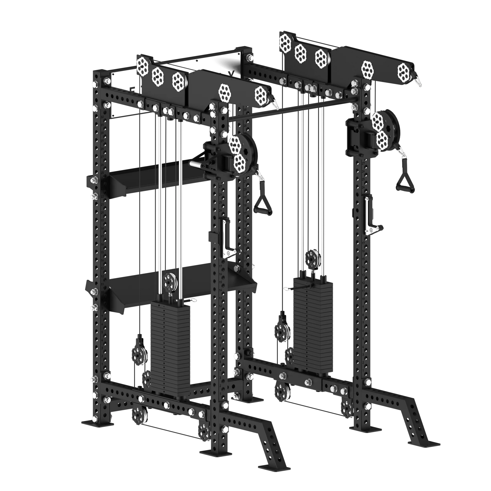 Power Rack with Arsenal Attachment