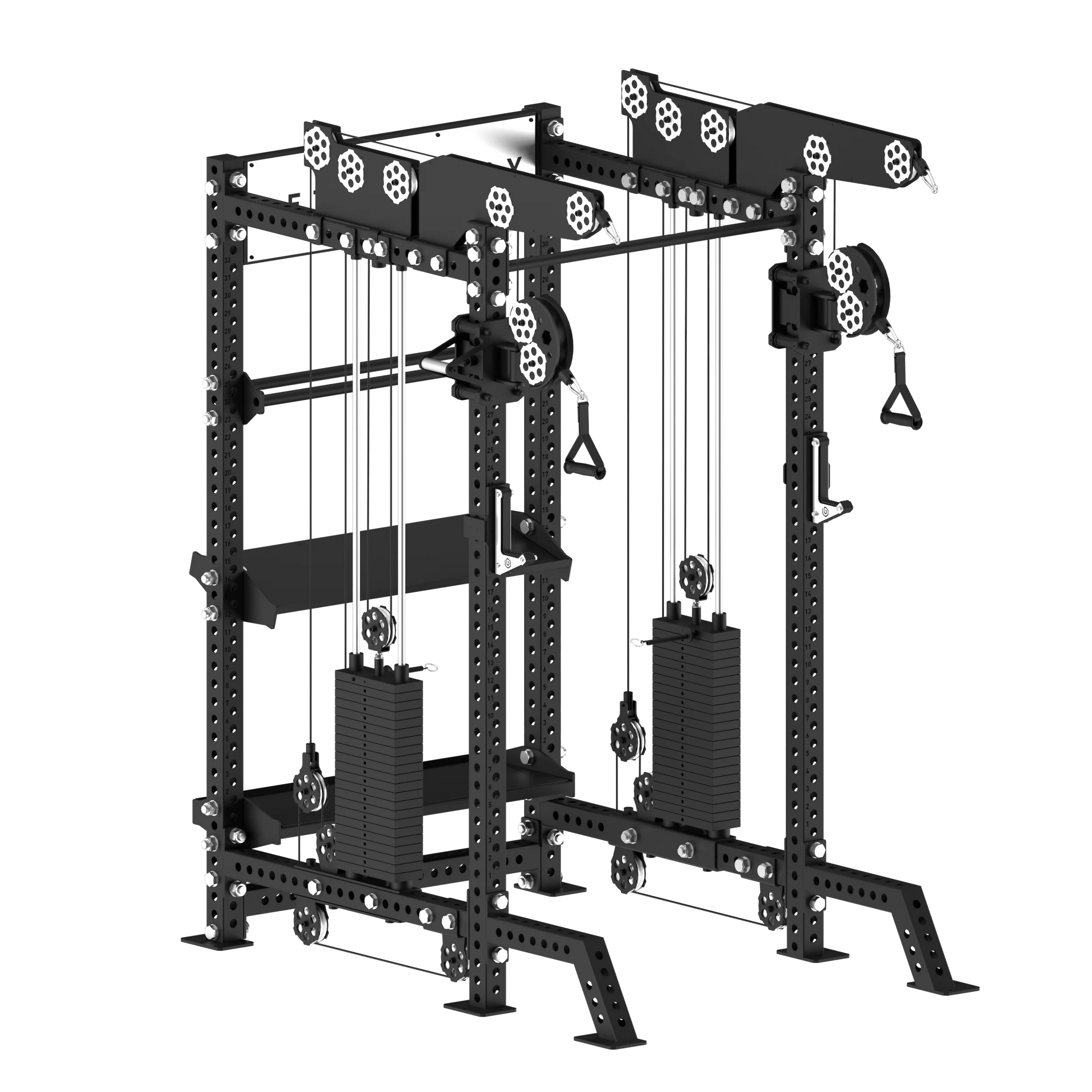 Power Rack with Arsenal Attachment