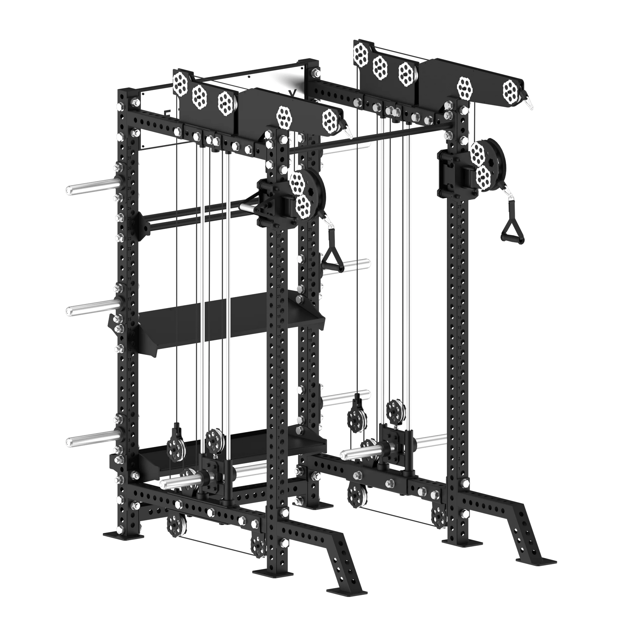 Power Rack with Arsenal Attachment