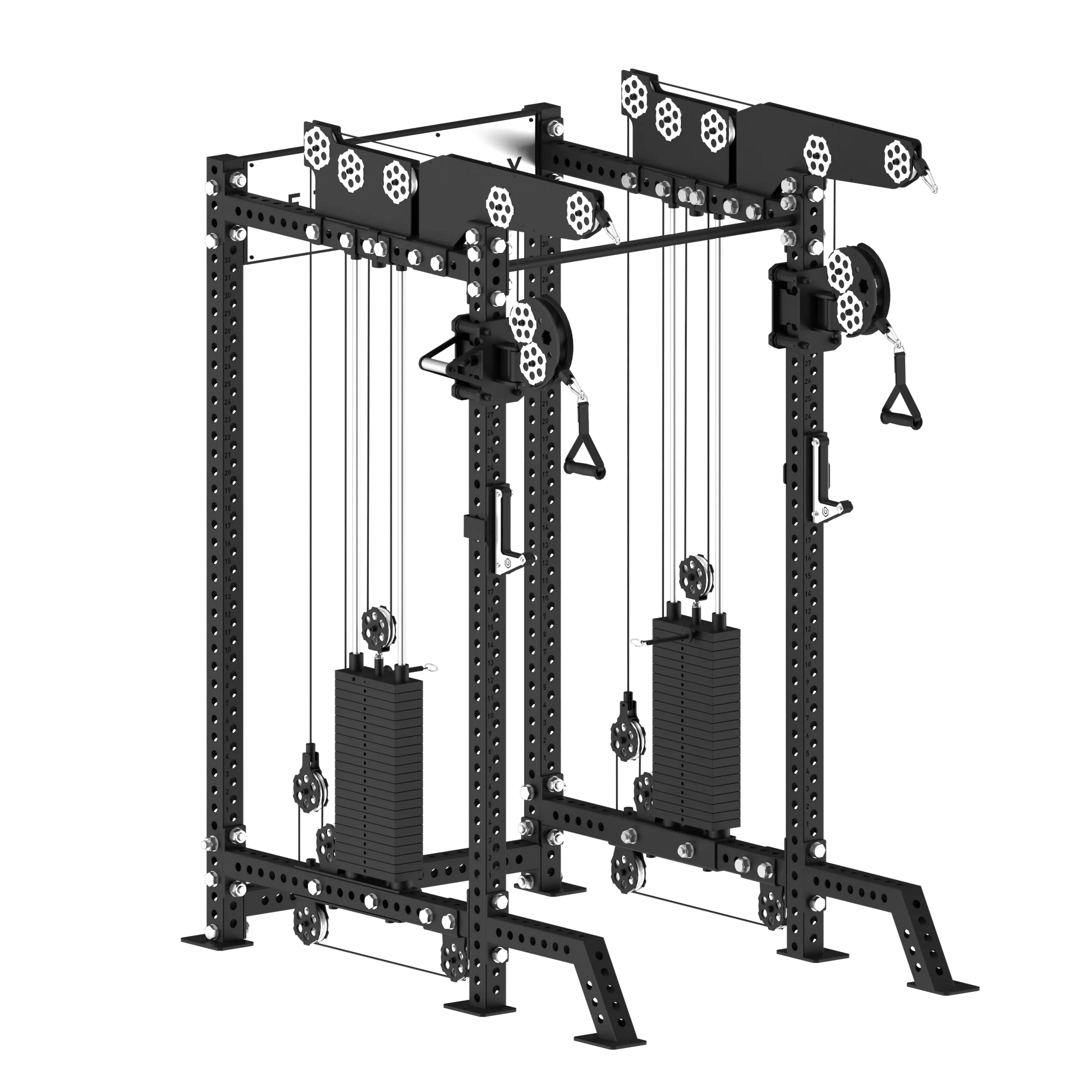 Power Rack with Arsenal Attachment