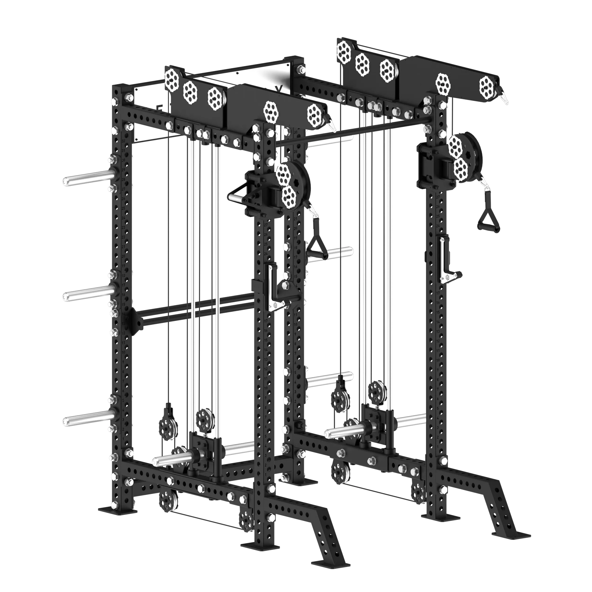 Power Rack with Arsenal Attachment