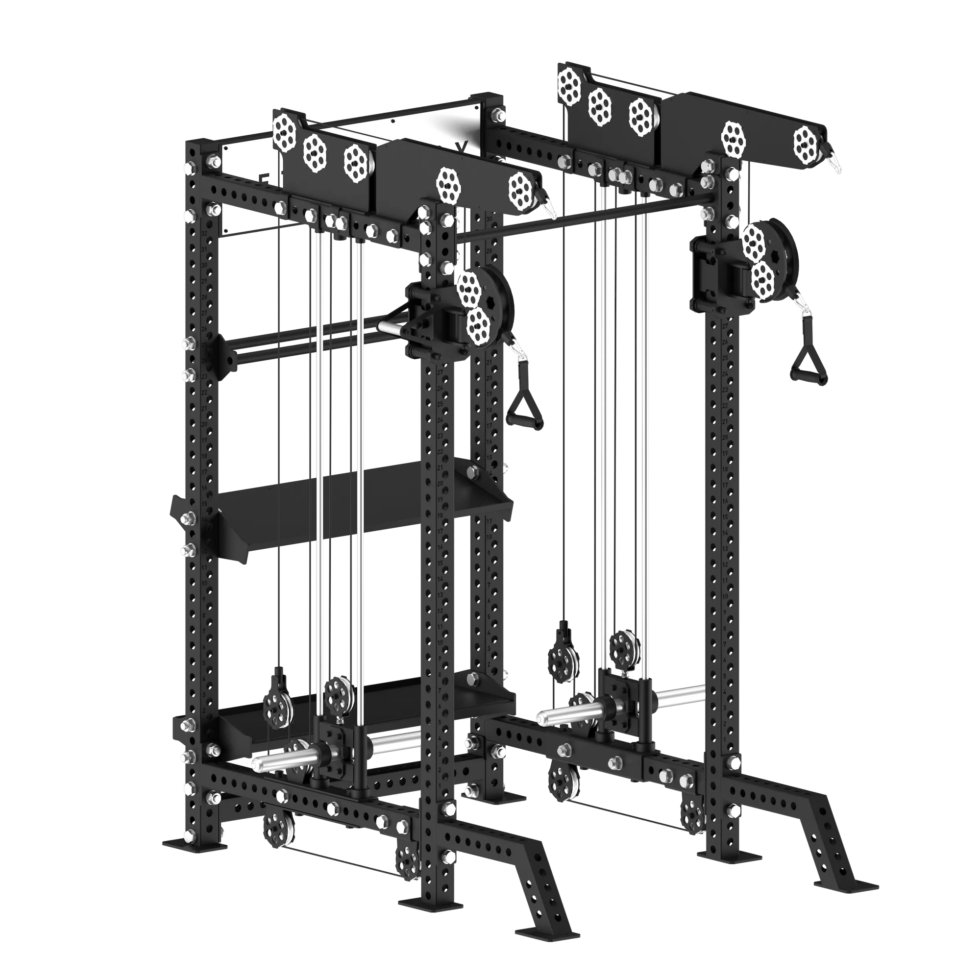 Power Rack with Arsenal Attachment