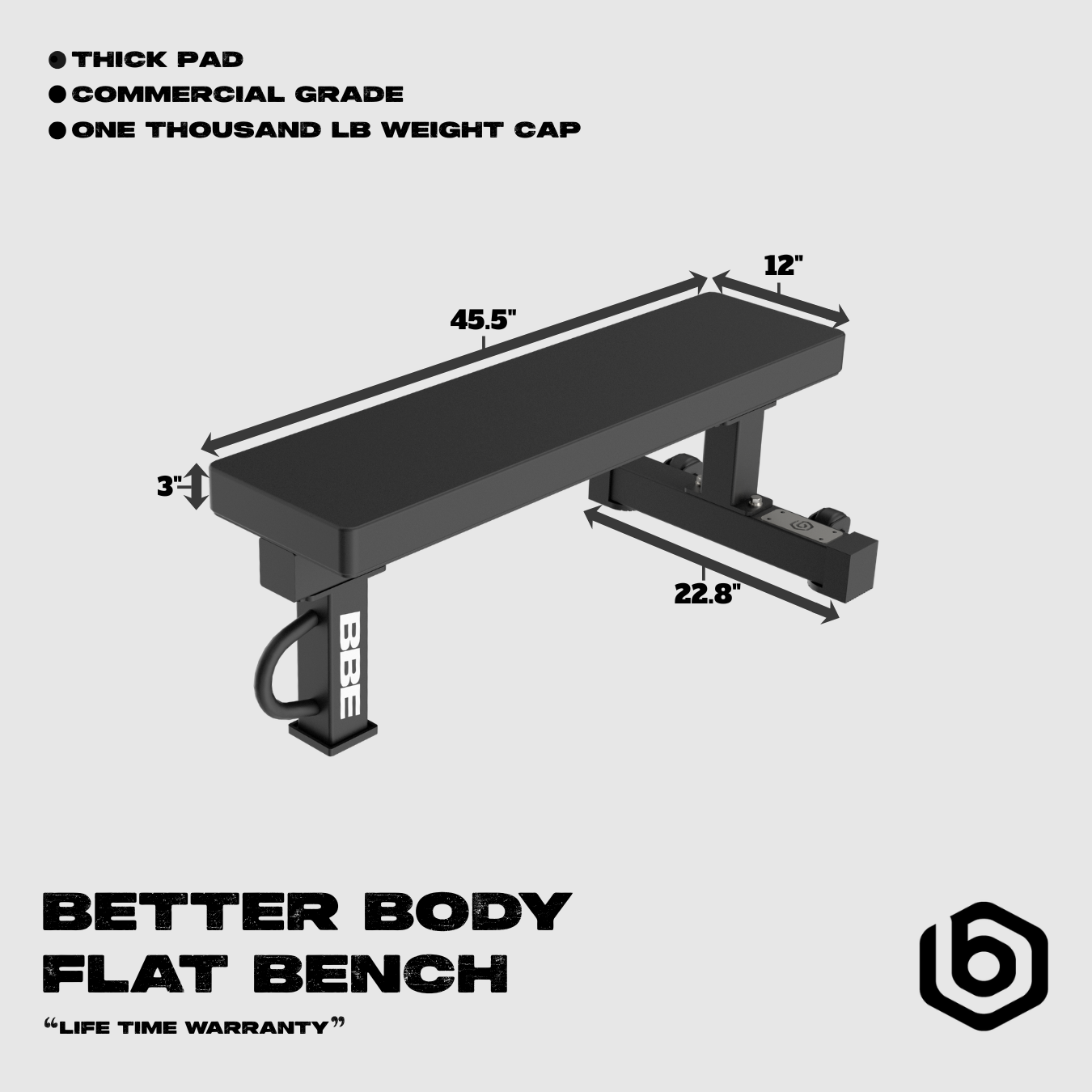 Flat Bench Footprint