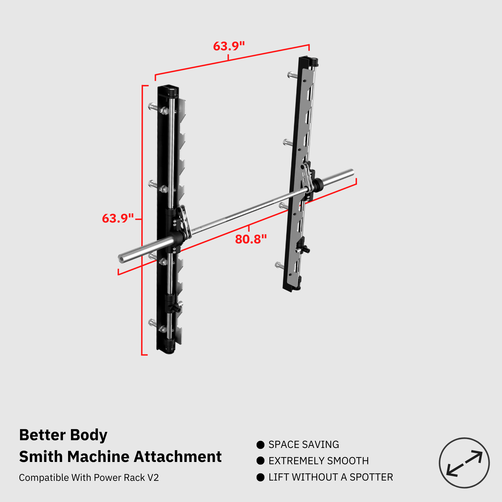 Smith Machine Footprint