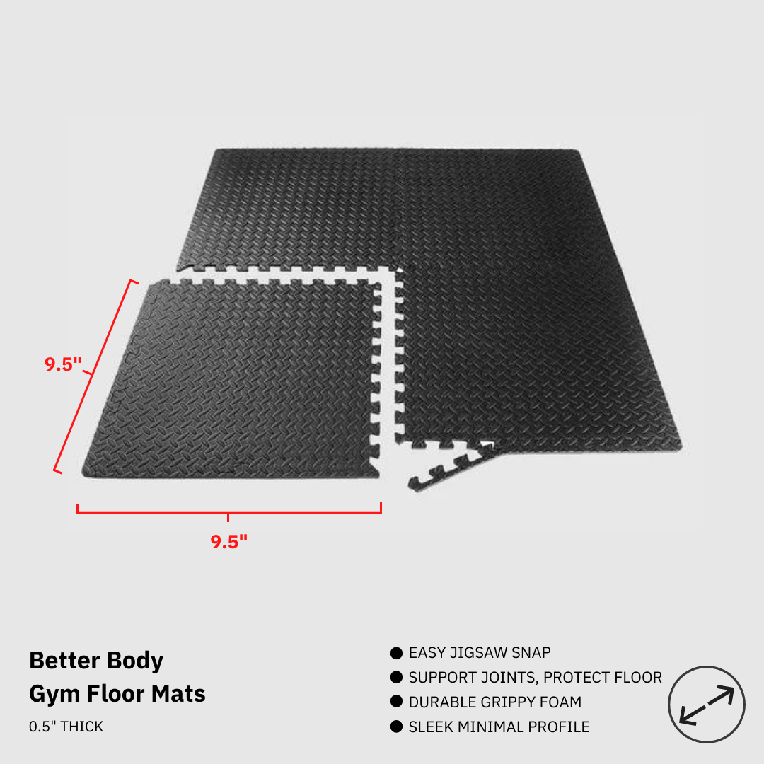 Gym Floor Mats | Home Workout Footprint