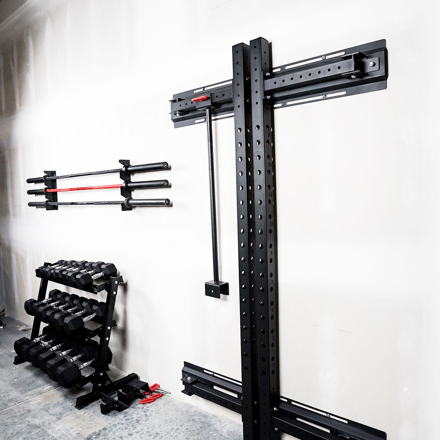 Better Body Foldable Squat Rack with Pull Up Bar