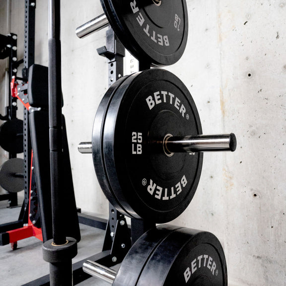 Plate and Barbell Rack 2.0 | Better Body Equipment Canada