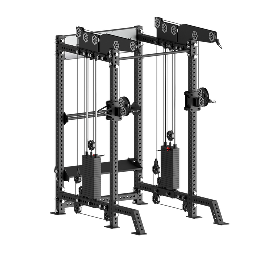 Power Rack with Arsenal Attachment