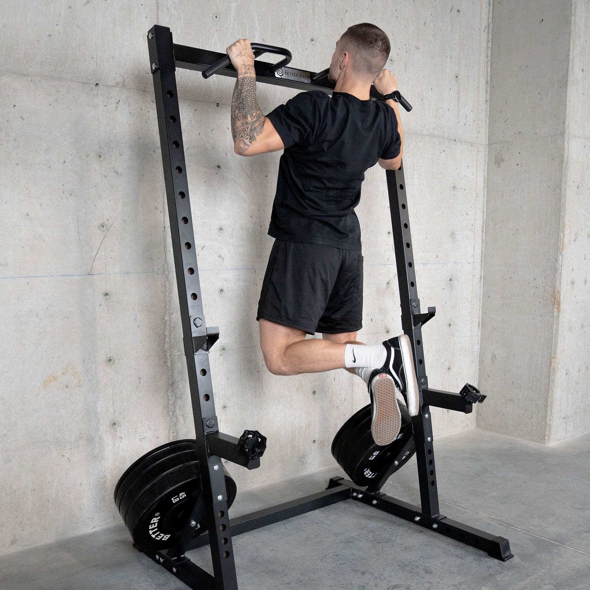 Better Body Power Bundle with Incline Squat Rack | 5-45lbs