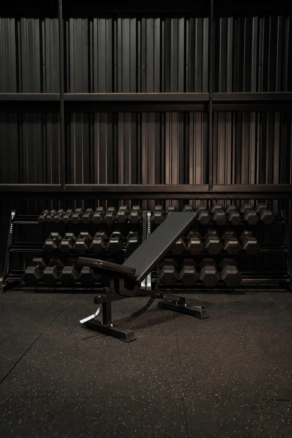 Hex Dumbbell Set & Bench Bundle