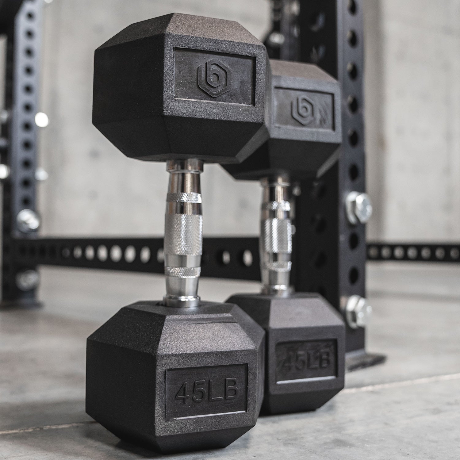 Hex Dumbbell Set (5-50lbs) & Heavy Duty Bench Bundle