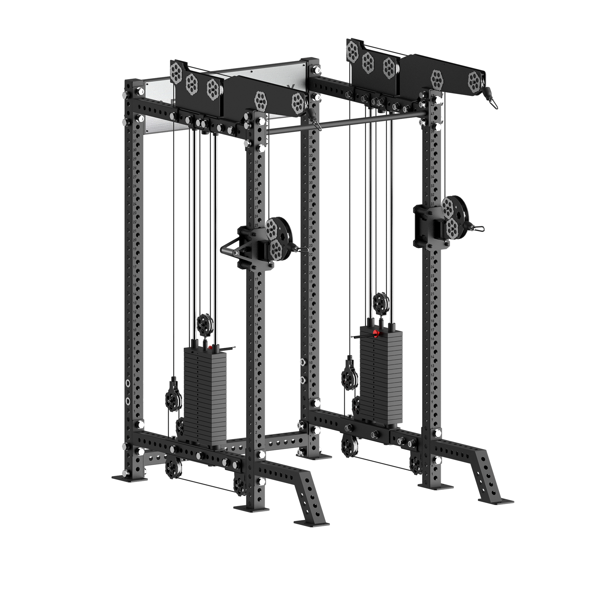 Power Rack with Arsenal Attachment