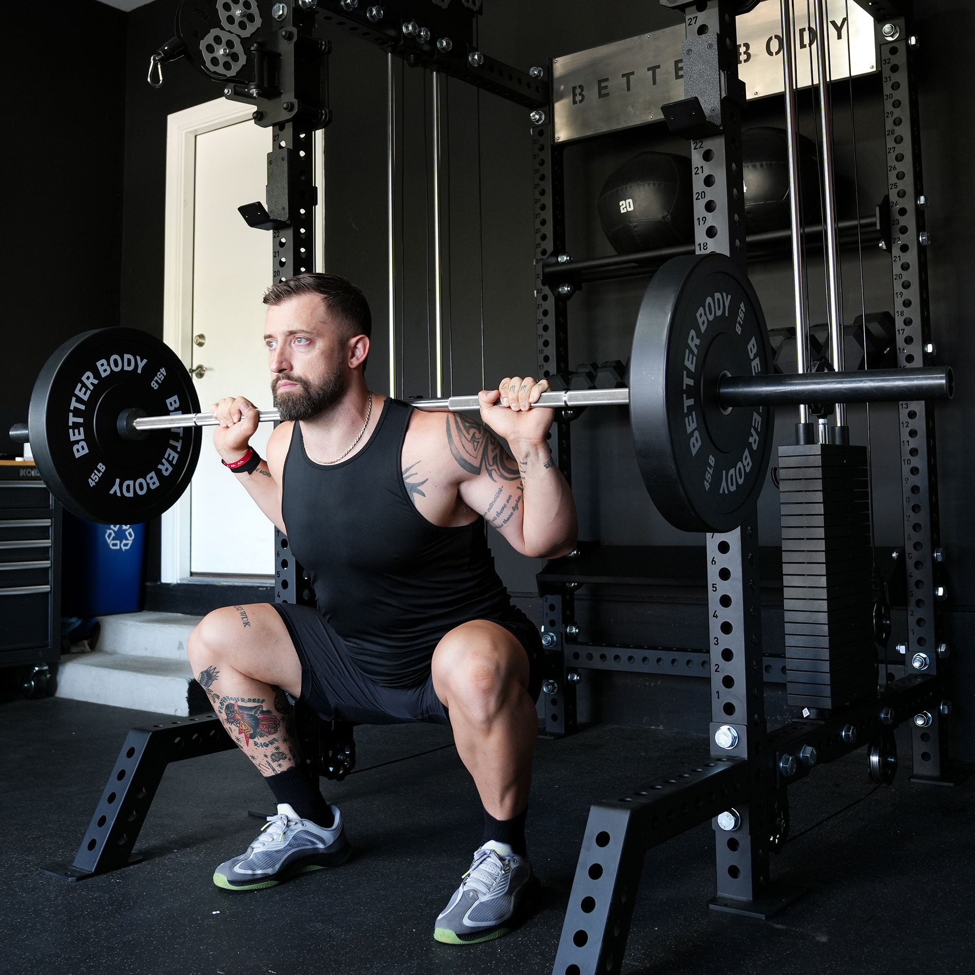 Power Rack with Arsenal Attachment