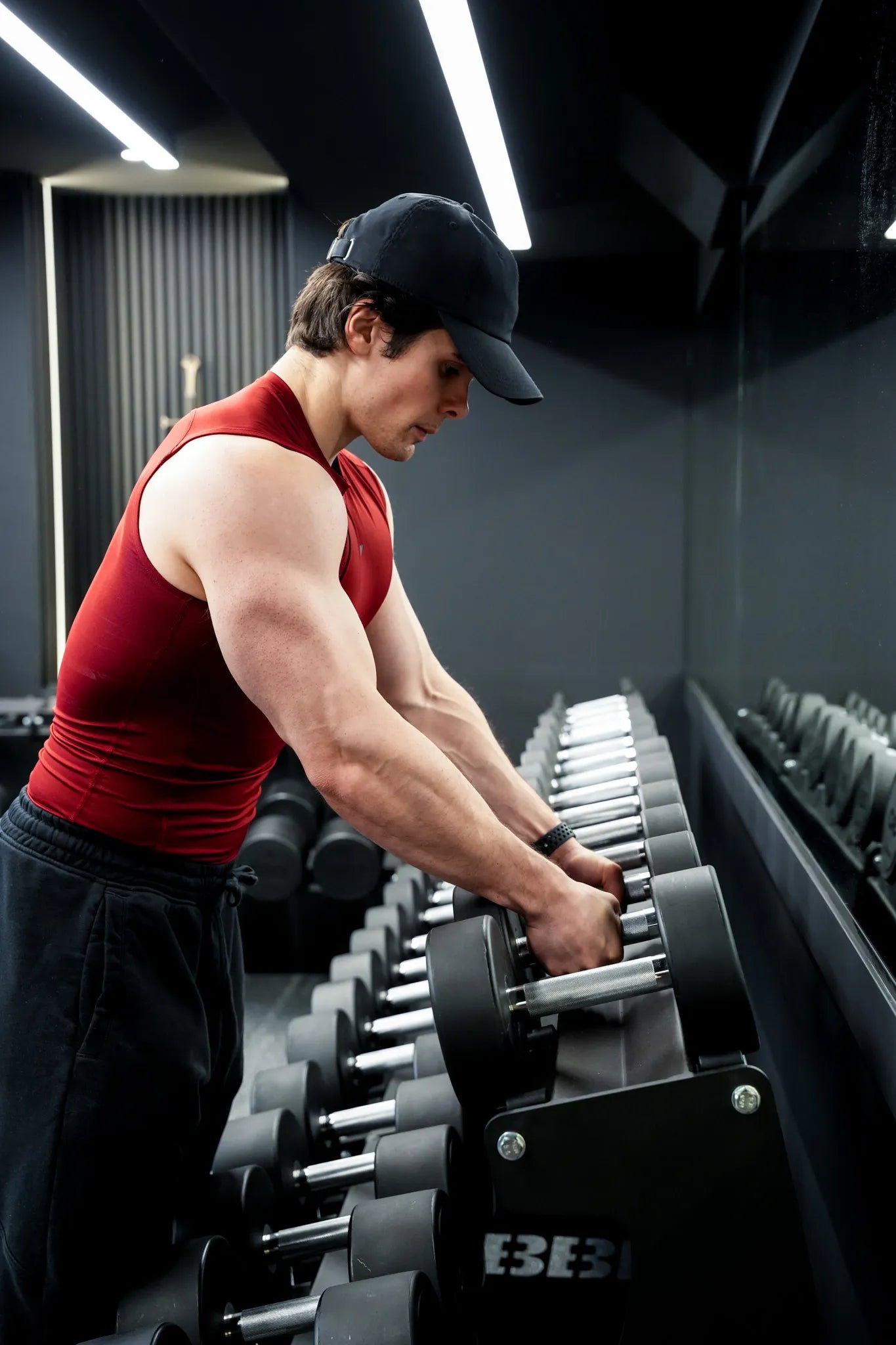 Infinity Rack, With Dumbbells
