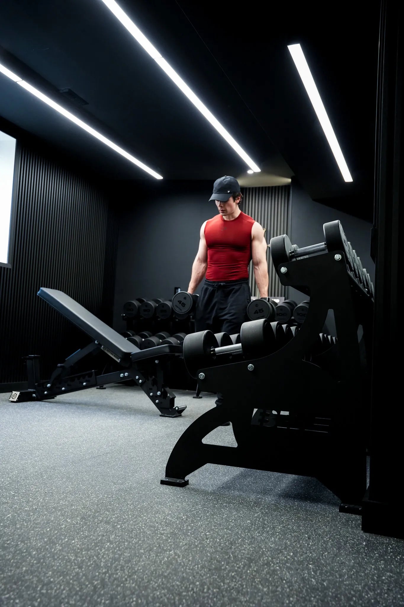 Infinity Rack, With Dumbbells