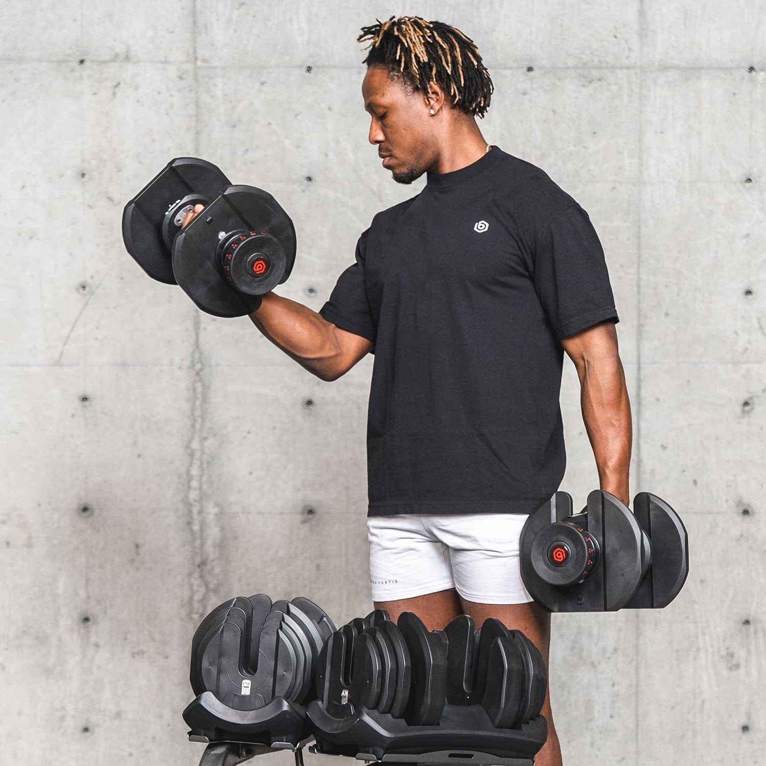 Better Body Pro Adjustable Dumbbell Bundle | 10 - 90 lbs & Bench