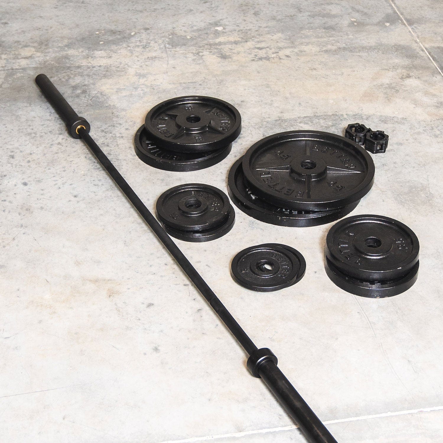 Better Body Barbell and Weight Bundle | 5-45lb